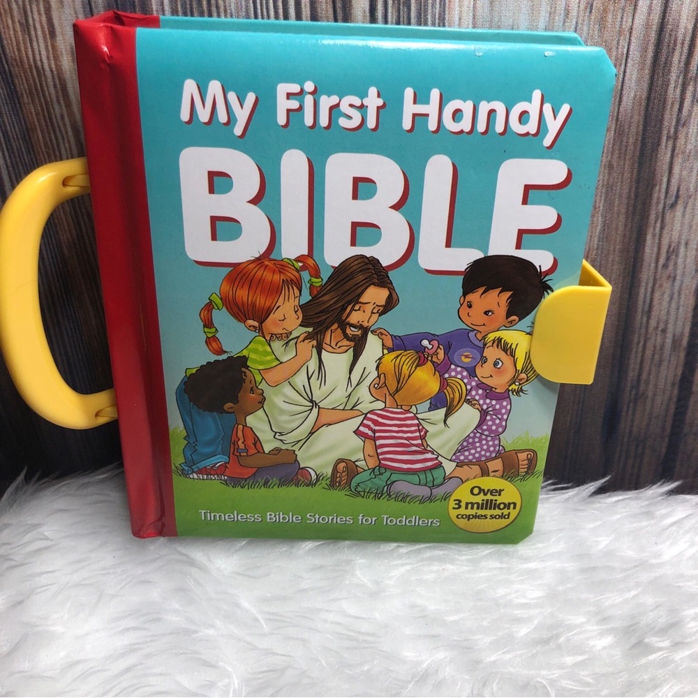My First Handy Bible: Timeless Bible Sto- Cecilie Olesen, board book NEW